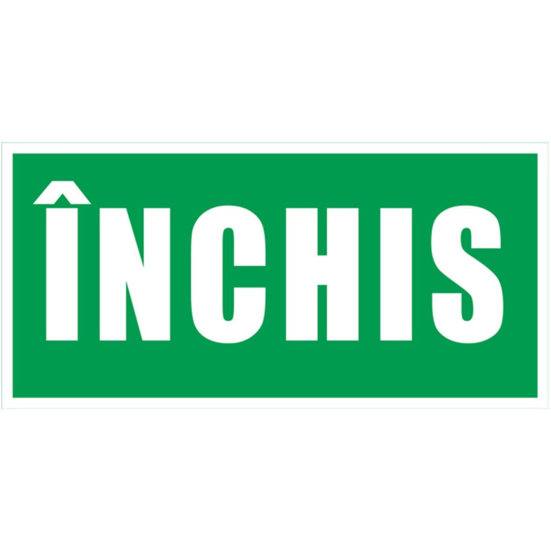 Indicator dublu inchis / deschis Sun Prints, PVC, dreptunghiular, 19.5 x 9.5 cm Indicator dublu inchis / deschis Sun Prints, PVC, dreptunghiular, 19.5 x 9.5 cm