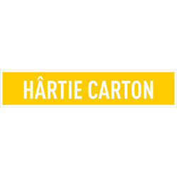 Indicator hartie carton Sun Prints, autocolant, reflectorizant, galben, forma dreptunghiulara, 25.4 x 5.4 cm