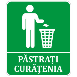 Indicator pastrati curatenia Sun Prints, autocolant, reflectorizant, verde, forma dreptunghiulara, 17 x 19.6 cm