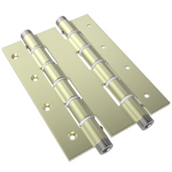 Balama batanta, pentru usi, aluminiu, auriu, 180 x 133 mm