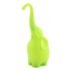 Infuzor ceai, silicon, SC-TI16, verde, 11.7 x 3.3 cm