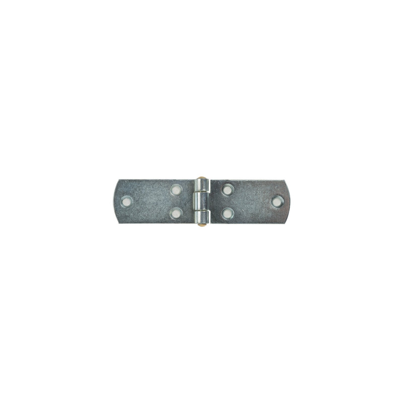 Balama cu aripi plane, pentru mobila, din tabla zincata, 120 x 30 mm