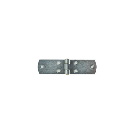 Balama cu aripi plane, pentru mobila, din tabla zincata, 120 x 30 mm