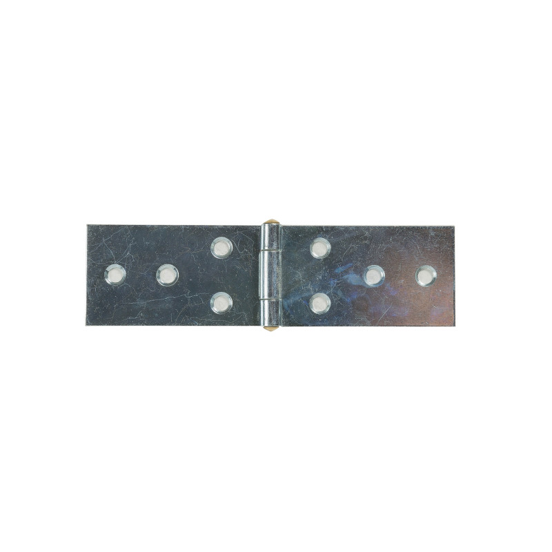Balama cu aripi plane, pentru mobila, din tabla zincata, 120 x 33 mm