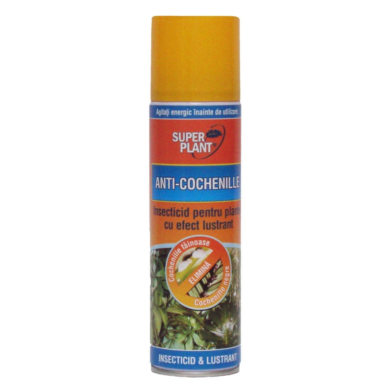 Insecticid pentru plante, cu efect lustrant, Super Plant anti-cochenille, 250ml