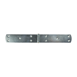 Balama cu aripi plane, pentru mobila, din tabla zincata, 300 x 38 mm