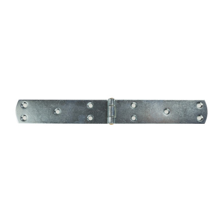 Balama cu aripi plane, pentru mobila, din tabla zincata, 300 x 38 mm