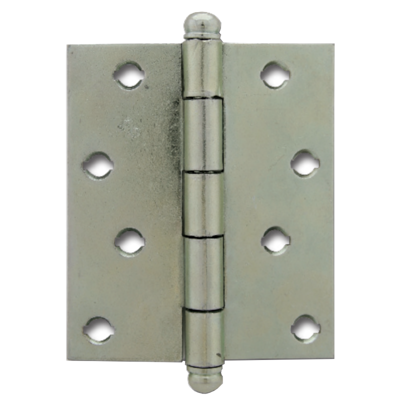 Balama cu aripi plane, zincat, 100 x 88 mm, 2 buc / set