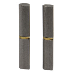 Balama sudabila lacrima pentru confectii metalice, Midica, otel, L  80 mm, diametru 13 mm