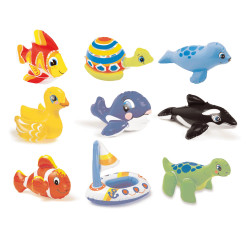 Jucarie gonflabila pentru piscina Intex 58590NP, diverse forme, 30 cm