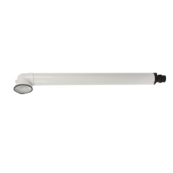 Kit evacuare condensare centrala termica Bosch, L 1000 mm, cu adaptor D80/125 mm la D60/100 mm
