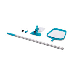 Kit intretinere piscina, perie + plasa + maner telescopic, Intex 58958