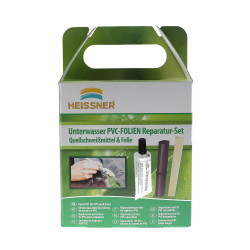 Kit reparatie subacvatica pentru folie PVC, pentru iazuri, Heissner
