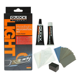 Kit restaurare faruri auto, Quixx Restoration Kit, 5 elemente