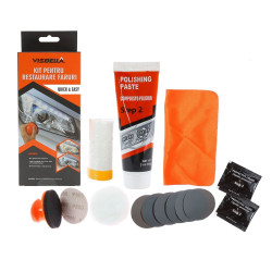 Kit restaurare faruri auto, Visbella, 13 elemente
