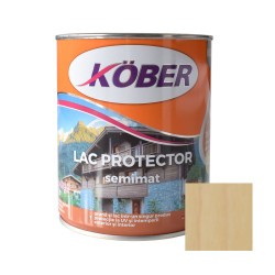 Lac pentru lemn, Kober semimat, incolor, interior / exterior, 0.75 L
