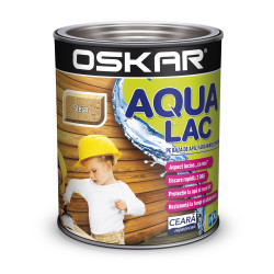Lac pentru lemn Oskar Aqua Lac, stejar, pe baza de apa, interior / exterior, 0.75 L