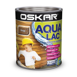 Lac pentru lemn Oskar Aqua Lac, wenge, pe baza de apa, interior / exterior, 0.75 L