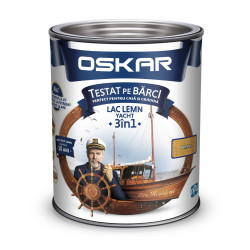 Lac pentru lemn Oskar Yacht, bambus, interior / exterior, 2.5 L