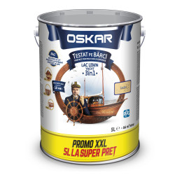 Lac pentru lemn Oskar Yacht, incolor, interior / exterior, 5 L