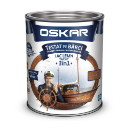 Lac pentru lemn Oskar Yacht, stejar, interior / exterior, 2.5 L