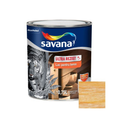 Lac pentru lemn Savana Ultra Rezist, incolor, interior / exterior, 0.75 L