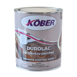 Lac pentru parchet Kober Durolac, transparent, 0.75 L