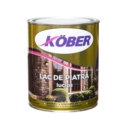 Lac pentru piatra Kober Ideal, interior / exterior, transparent, 0.75 L