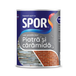 Lac protectie piatra si caramida, Spor, incolor, interior / exterior, 0.75 L
