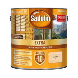 Lac / lazura pentru lemn, Sadolin Extra, incolor, exterior, 2.5 L