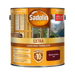 Lac / lazura pentru lemn, Sadolin Extra, mahon inchis, exterior, 2.5 L