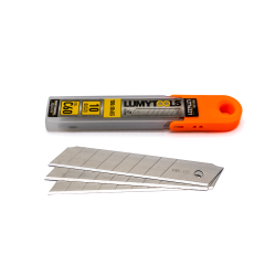 Lame cutter, Lumytools LT76221, 18 mm, set 10 bucati