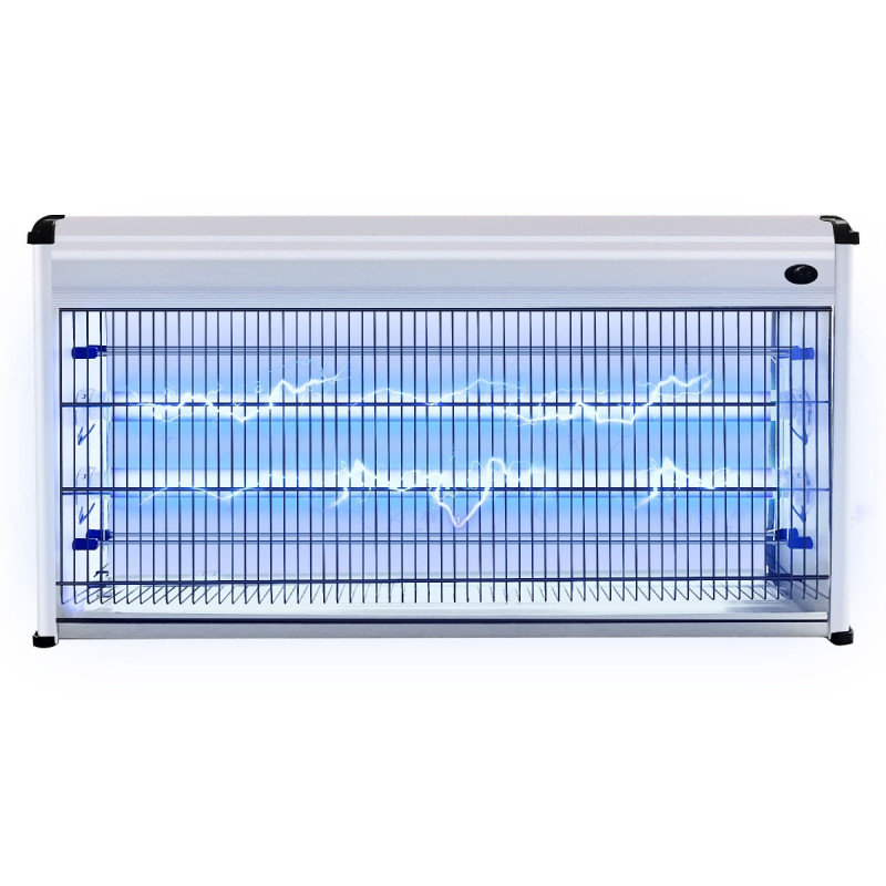 Lampa antiinsecte cu UV / insectocutor EV1, 2 x 20W, 60 mp