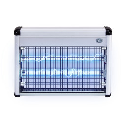 Lampa antiinsecte cu UV / insectocutor EV1, 2 x 8W, 30 mp