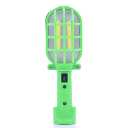 Lampa de lucru LED Hoff, 2 x 3W, cu magnet, carlig, alimentare baterii