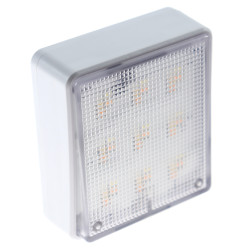 Lampa de veghe LED Hoff, 0.5W, dimabila, control temperatura culoare, telecomanda, alimentare baterii