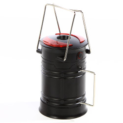 Lampa LED camping Hoff, 3 functii, alimentare baterii