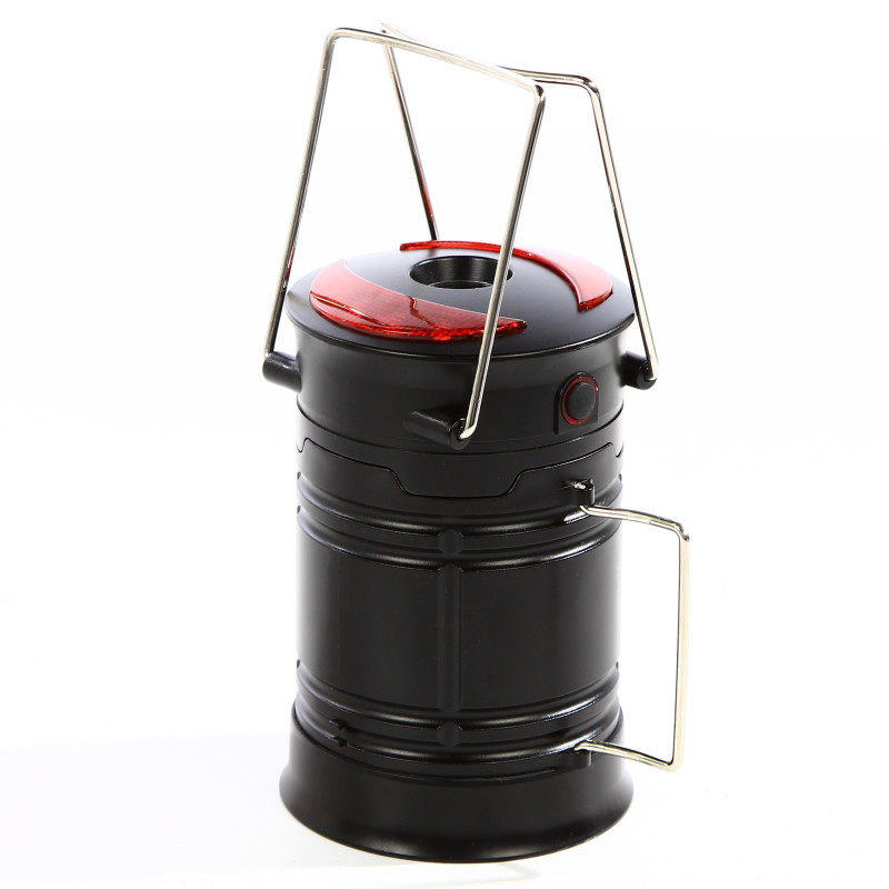 Lampa LED camping Hoff, 3 functii, alimentare baterii