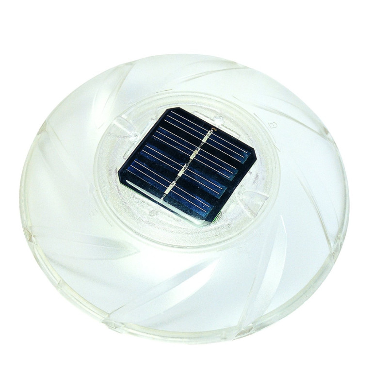 Lampa plutitoare pentru piscina, alimentare soare, Bestway 58111, PVC, 18 cm