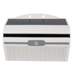 Lampa solara cu LED Butterfly, 4.5 W, lumina rece, cu senzor de miscare, alb, exterior