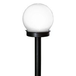 Lampa solara LED Hoff, glob, plastic, H 38 cm, exterior