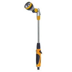 Lance de stropit Grunman DY2311, PVC + metal, debit reglabil, 7 jeturi stropire, 50 cm
