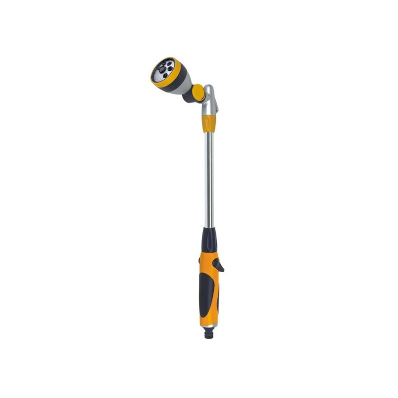 Lance de stropit Grunman DY2311, PVC + metal, debit reglabil, 7 jeturi stropire, 50 cm