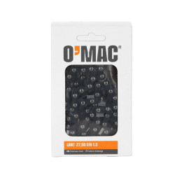 Lant drujba / motofierastrau OMAC, 27.5 dinti, otel, 40 cm, 3/8, 1.3 mm