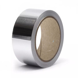 Banda adeziva Fleximob, aluminiu, 48 mm x 25 m