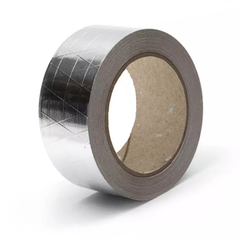 Banda adeziva Fleximob, aluminiu, intarita cu fibra de sticla, 48 mm x 25 m Banda adeziva Fleximob, aluminiu, intarita cu fibra de sticla, 48 mm x 25 m