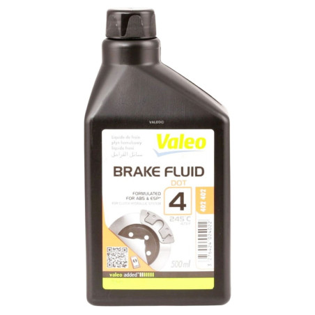 Lichid de frana auto, Valeo, DOT 4, 500 ml