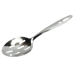 Lingura, cu gauri, inox, VK 2014-SLS, 6 x 3 x 23 cm