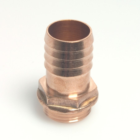 Adaptor din alama, cu filet exterior, 3/4'' x 20 mm