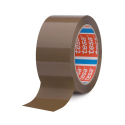Banda adeziva pentru ambalare tesa 4280, maro, 66 m x 48 mm